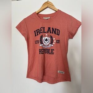 Ireland Republic Kids T-Shirt - Coral